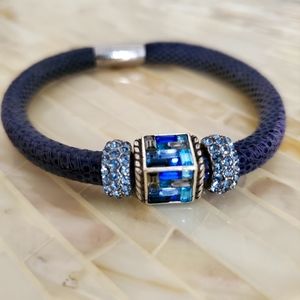 Brighton Woodstock sparkle single bracelets with crystals.